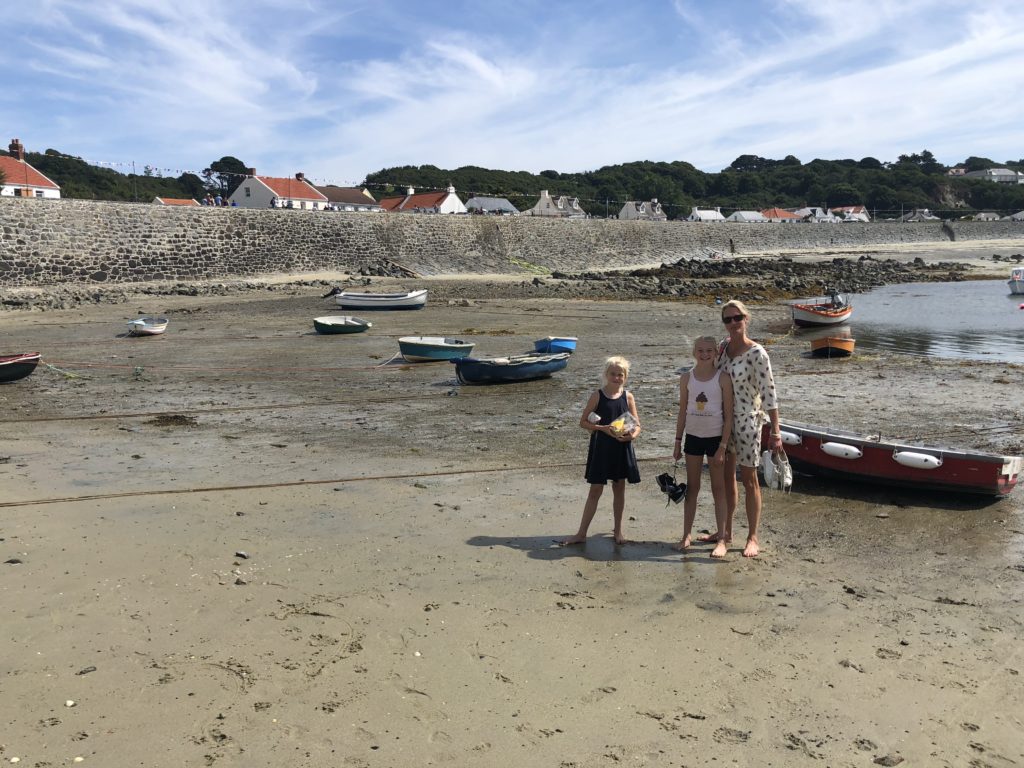 Het strand van Portelet
