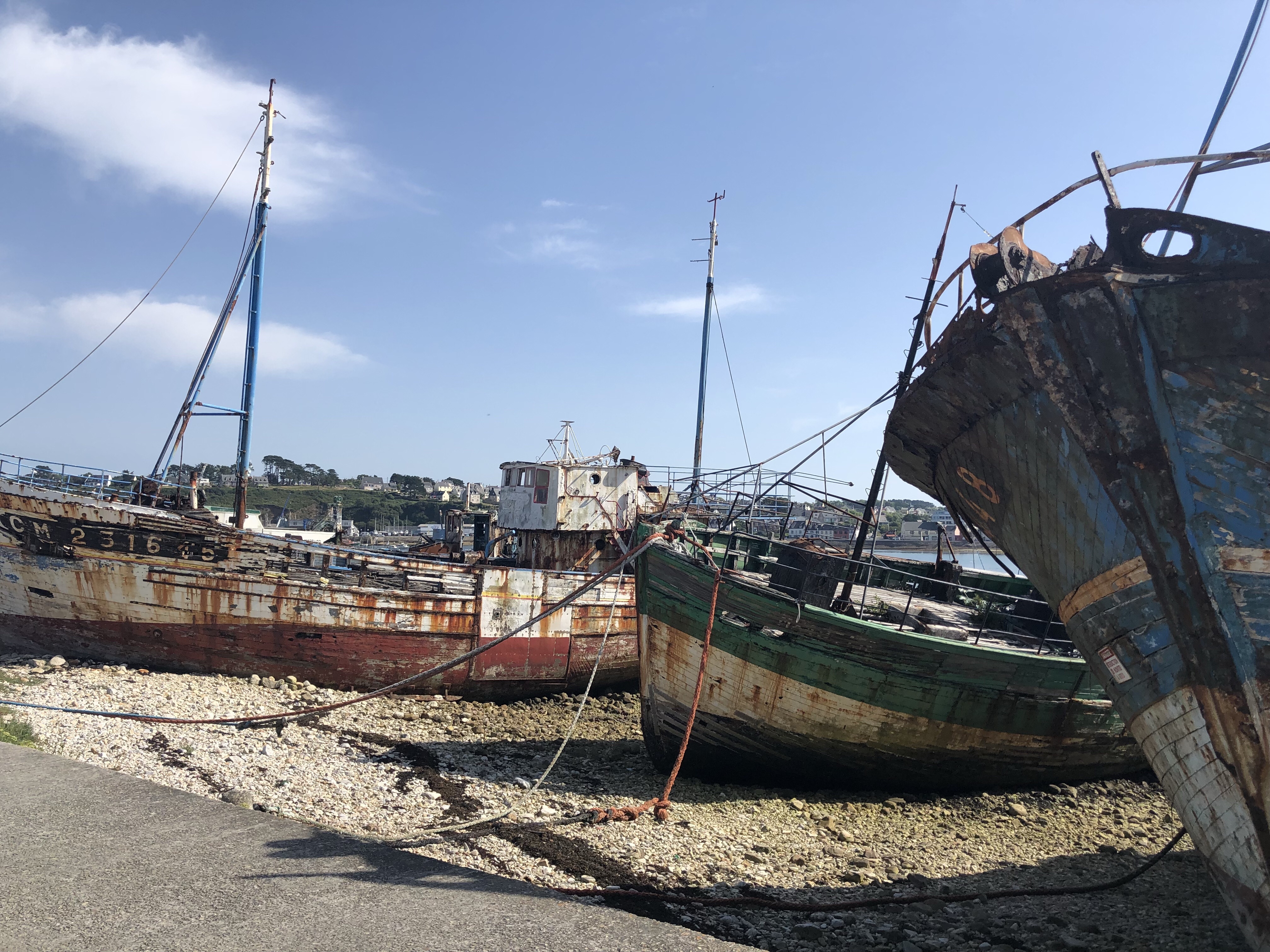 Het scheepskerkhof van Cameret