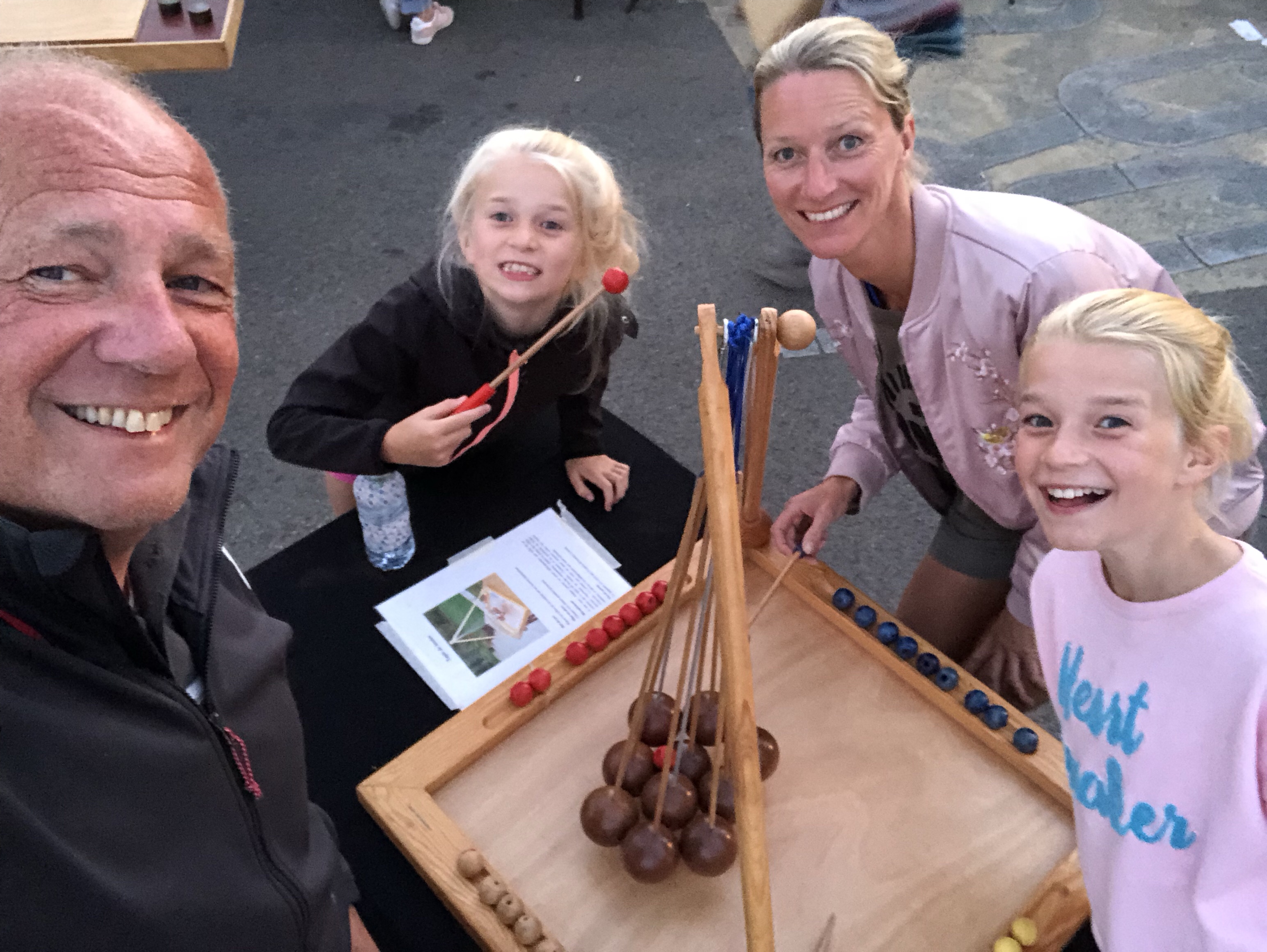 Oud Franse spelletjes in de haven van Brest